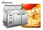 330w Commercial Refrigeration Equipment Pizza Working Table Refrigerator