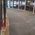 Anti Corrosion Aluminum Frame Carpet Insert Floor Mats Outdoor