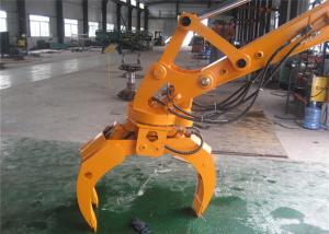 Wholesale Komatsu PC120 12ton Excavator Grapple Attachments Log Loader Grapple from china suppliers