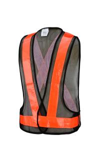 Wholesale V Shape Tape Safety Vest Net Construction Mesh Safety Vest With Logo from china suppliers