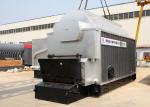Industrial 4 Ton Wood Coal Fired Steam Boiler Automatic Coal Feeding