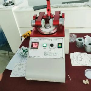 Wholesale ASTM D 1175 Rubber Leather Taber Abrasion Tester 60/72 Rpm 37-38mm from china suppliers