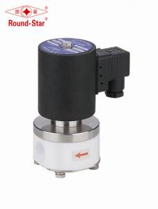 Wholesale Anti Corrosive PTFE Solenoid Valve 3/8＂Solenoid Water Valve For Acetic Acid from china suppliers