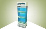 Double Face Show Three Shelf POS Cardboard Displays Sell Cleaning Products