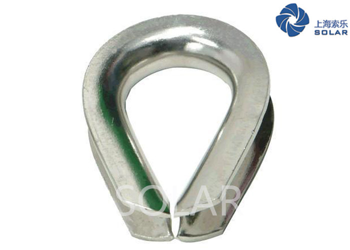 Shaped Thimble G414 for Marine US Type Lifting And Rigging Hardware Heart