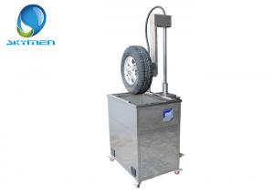 China Alloy Wheel / Tire Cleaning Machine with Digital Control , Easy Sweep on sale