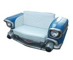 Blue Classic Car Shape Sofa Chevy Couch Car Trunk Couch