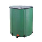 Collapsible Rain Barrel for Portable Rainwater Collection in Outdoor Water