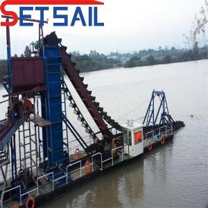 Wholesale Chain Bucket River Gold and Lake Diamond Mining Dredger US Currency 60m3-300m3 Capacity from china suppliers