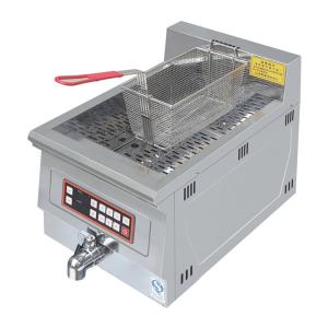 Wholesale 4500W Stainless Steel Tabletop Electric Pressure Fryer 21L With Basket from china suppliers
