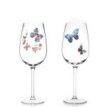 Butterfly Series Transparent Lead-Free Crystal Red Wine Glass Water Glass Glass