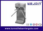 Low Noise Waist Height Turnstiles Pedestrian Access Control AC 110V / 220V