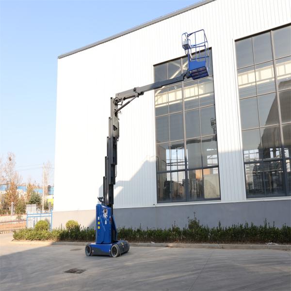 Travel Speed 0.7-3.6km/h Steel Vertical Boom Lifter for Smooth and Safe Lifting Operations