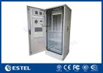 Integrated Steel Powder Coating Outdoor Telecom Cabinets With Air Conditioner