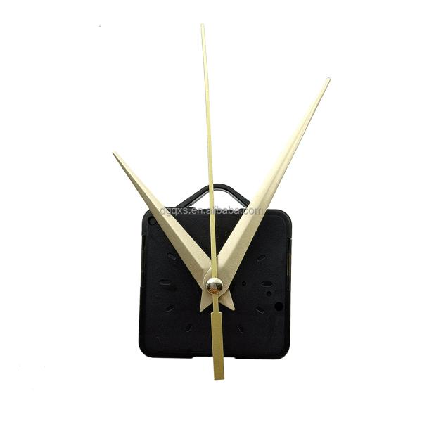 SD188 sweep silent quartz clock movement mechanism gold silver hands