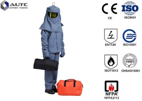 Overall High Visibility PPE Safety Wear Jackets Pants Hood Wear Resistance
