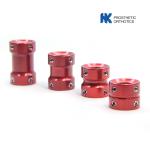 Aluminum Pediatric Prosthetic Double Head Adapter Length 26mm