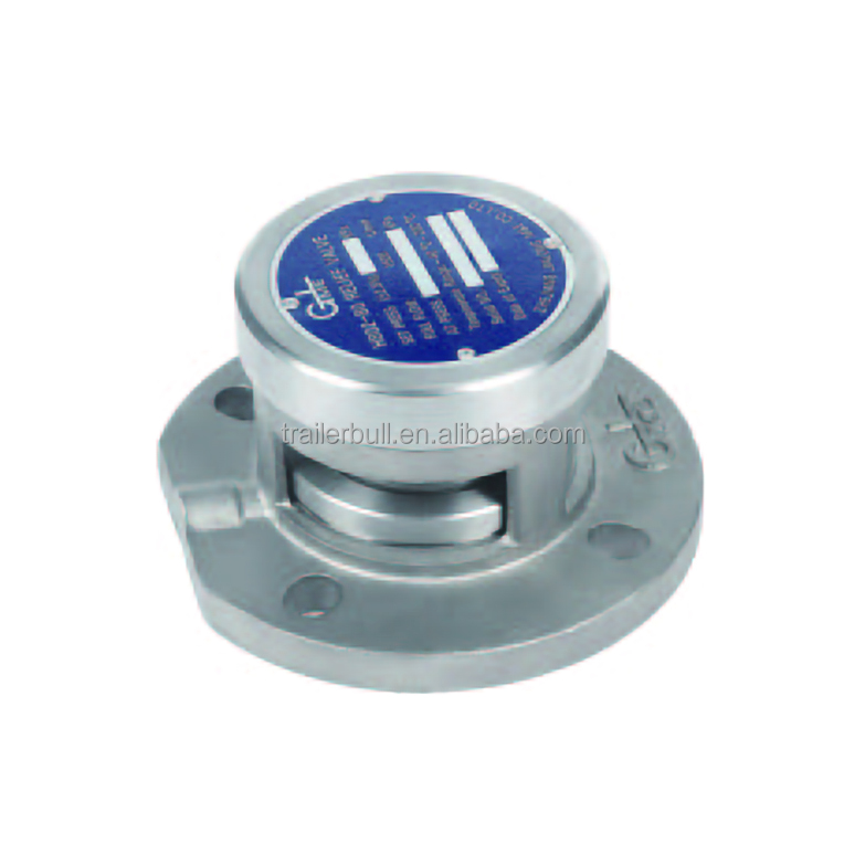 Stainless Steel 304/316 Positive / Negative Pressure Safety Valve For Chemical Tankers