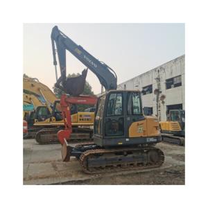 Wholesale 2021 year Korea original small 9 ton volvo ec90 used excavator with 800 working hours from china suppliers