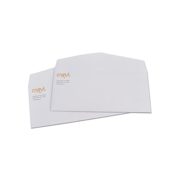 80gsm White Business Envelopes Customized White Paper Envelopes Durable With Offset Papers