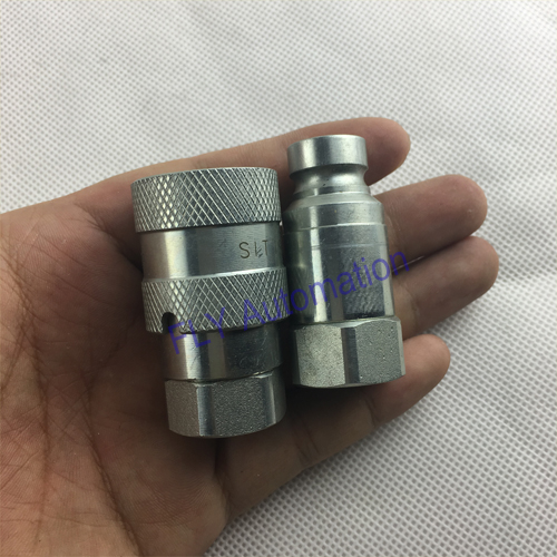 3900 Series Non-Spill FEM/FEC ISO16028 Interface Design Push to Connect Hydraulic Couplings