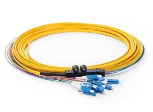 Wholesale Lc / Sc / Fc / St Fiber Optic Pigtail , Ribbon Fanout Pigtail Patch Cord from china suppliers