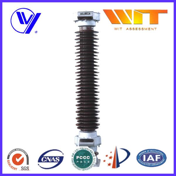 126KV Zinc Oxide Power Station Substation Arrester Lightning Diverter With
