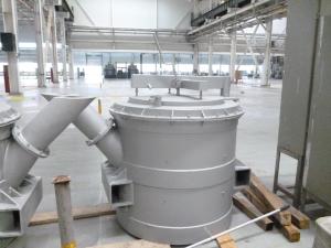 Wholesale Forklift Tea Spout Ladle For Aluminum Casting Pouring Ladles 10C from china suppliers