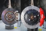 Front Rear Big Brake Caliper Kit One - Piece Forged Caliper Brake For FX35 FX36