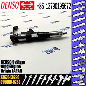 Wholesale 095000-5283 DENSO Diesel Injector HINO J08E Common Rail Injector 23670-E0290 from china suppliers