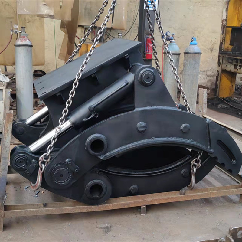 Mechanical Attachments Manual Log Grapple Wood Stone Excavator Rotating Grapple