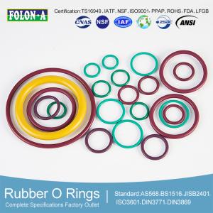 Wholesale Chemical Resistant Smooth Surface Nitrile Butadiene Rubber NBR O Rings from china suppliers
