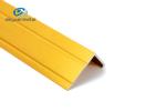 Anodized Aluminium L Profiles Golden Color 2.5m Length Alu6063 Material