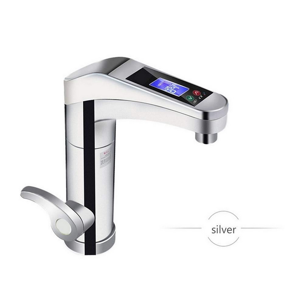 Thermostat Electric Bathroom Tap LVD 120 Degree Rotating Kitchen Faucet With 7 Gears