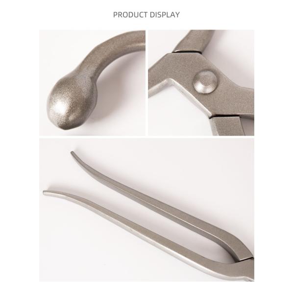 Professional 36.5cm Bull Nose Forceps Made Of Carbon Steel For Precise Tissue Handling