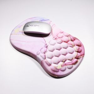 Wholesale Fabric Gaming Office Mouse Pad with Wrist Rest Support Custom Logo and Ergonomic Design from china suppliers