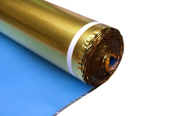 Sound Proofing Acoustic Floor Underlayment 2mm Thickness Underlay For Wood