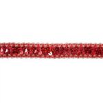 Eco Friendly GZ010 2cm Sequins Stretch Lace Trim