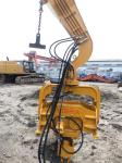 Excavator Mounted River Canal Hydraulic Vibro Hammer