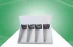 Eco friendly Cardboard Counter Display Stands UV Coating for key ring