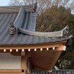 10mm Thick Japanese Roof Tiles Temple Matt Unglazed Traditional