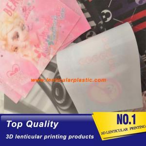 Wholesale custom made flexible lenticular fabrics printing tpu material 3d lenticular prints for coin purses/wallets from china suppliers