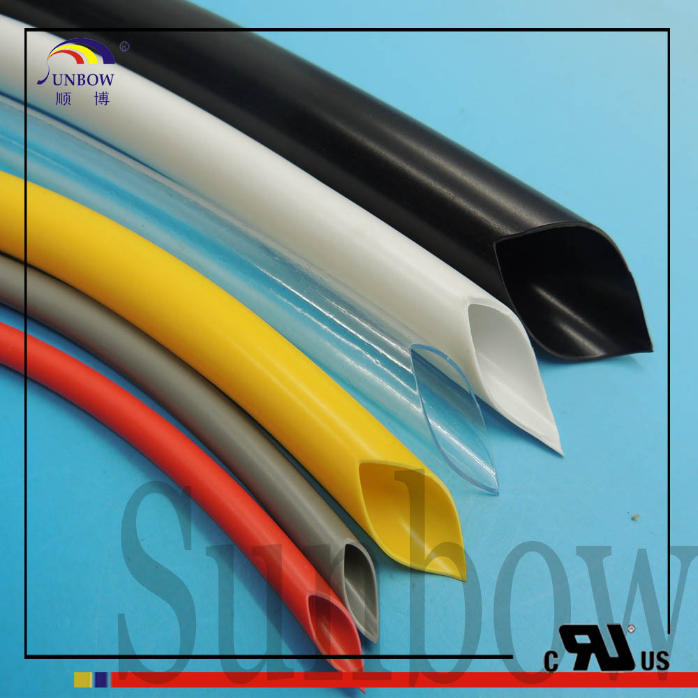 Flexible UL vw-1green Plastic pipe soft PVC tubing for wire harness