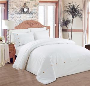Wholesale Sateen Stripe Duvet Cover Set Polyester Cotton Bedding Set 4pcs from china suppliers