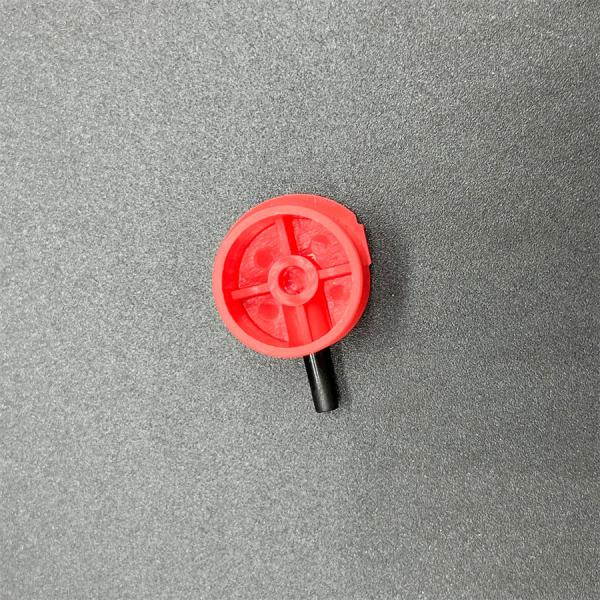 Robust Male Pepper Spray Gun Valve Cap for Tactical Defense - Secure Fit and