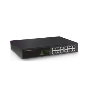 Wholesale 100M 16 Port Rack Mounted Network Switch With 11 Inch Iron Housing from china suppliers