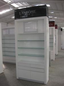 Wholesale Cosmetics Cabinets for Cosmetics Showroom with LED Lightings from china suppliers