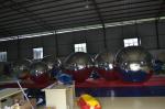 Silver Mirror Inflatable Advertising Balloons For Party Show , Party Show Mirror