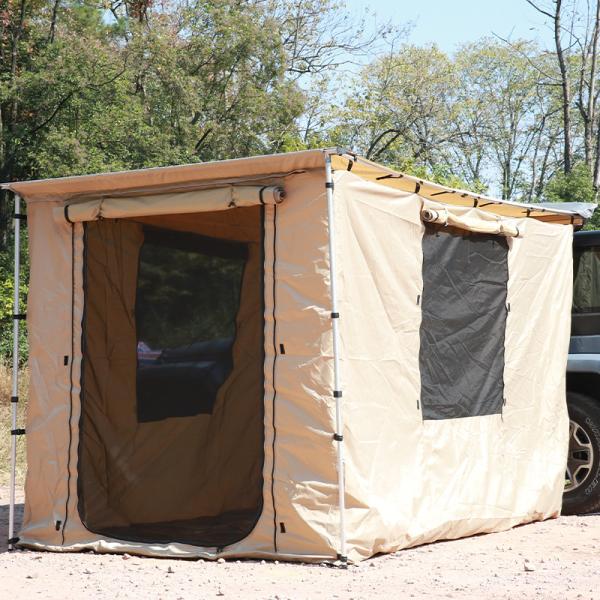 Camping Car Awning Tent PU 2000 Car Awning Room With Side Walls For Outdoor