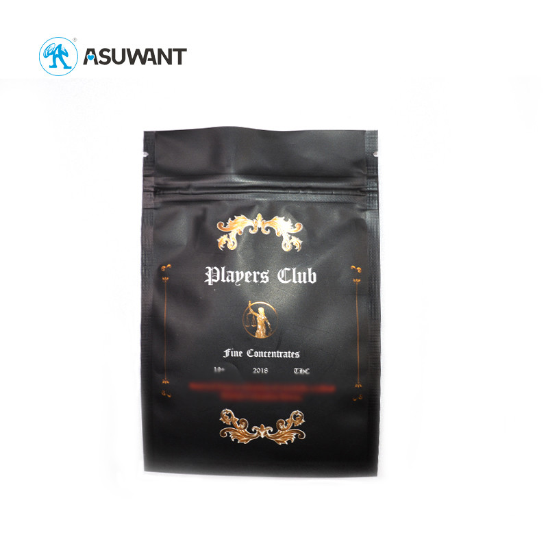 MOPP Resealable Zip Lock Aluminum Foil Mylar Packaging Bags